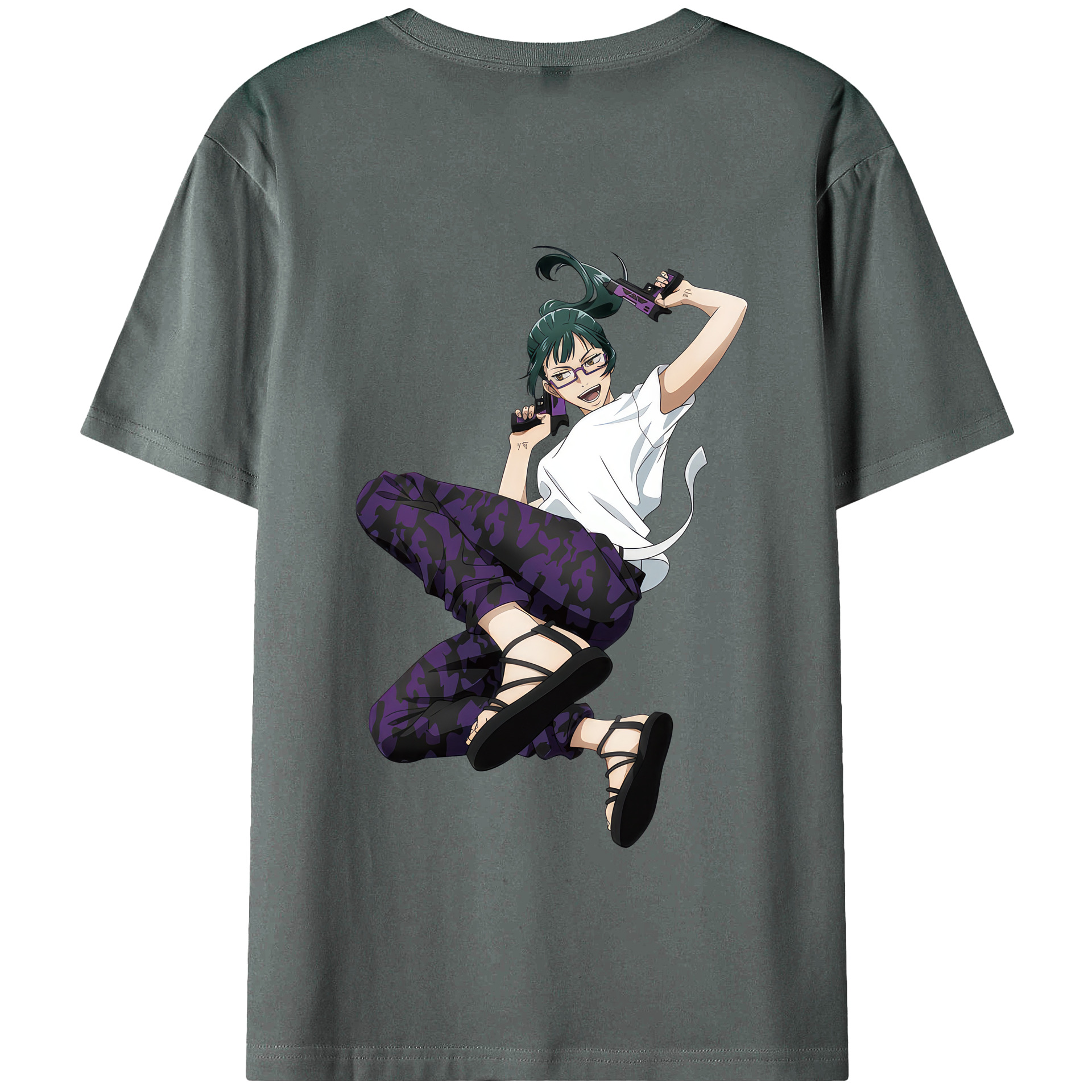 （画像用） 呪術廻戦 Jujutsu Kaisen 綿100％半袖Tシャツ（背面プリント）
